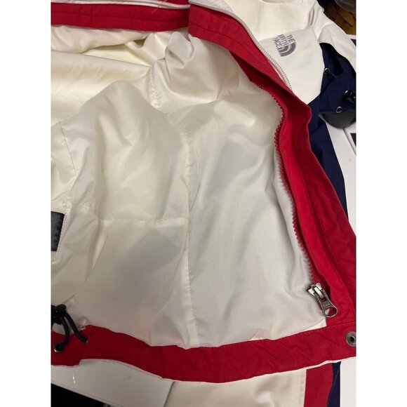 The North Face White Hyvent Hooded Outer Jacket Women's Size Large Pockets - Picture 10 of 10